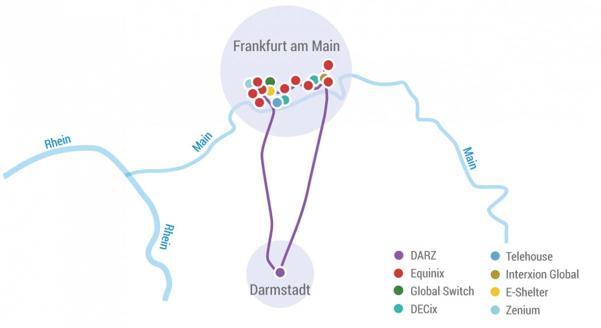 Frankfurt-Location Frankfurt Location Map